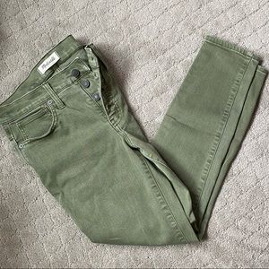 Madewell 9” High Rise Skinny Crop